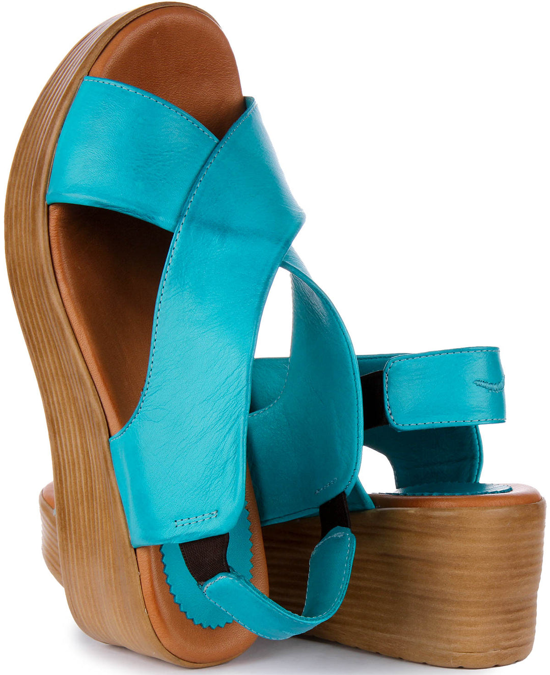 Flora Sandals In Turquoise