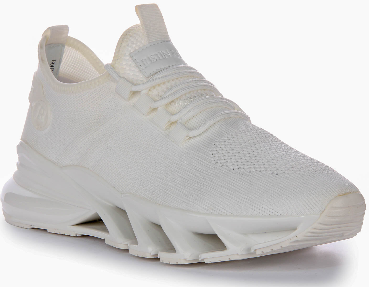 Bounce 5 In White For Men | Running Trainers – Justin Reess