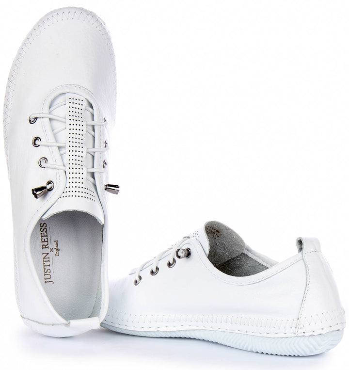 Lita Soft Slip On Shoes In White