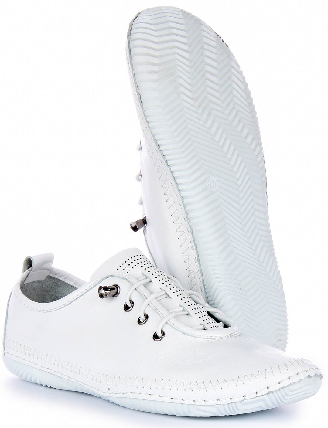 Lita Soft Slip On Shoes In White