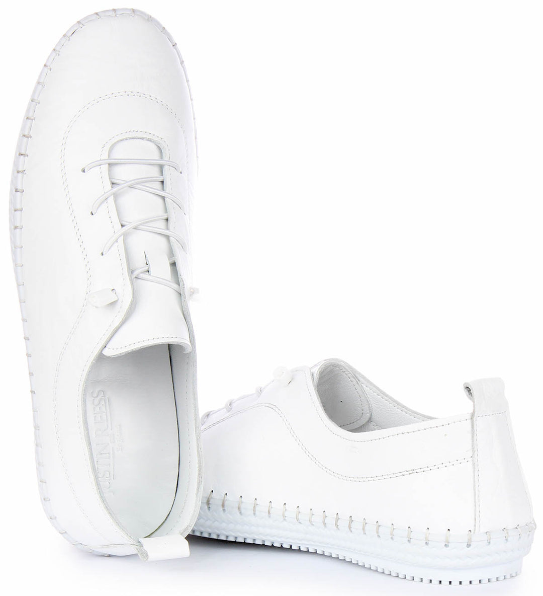 Lexi Mens Slip On Shoes In White