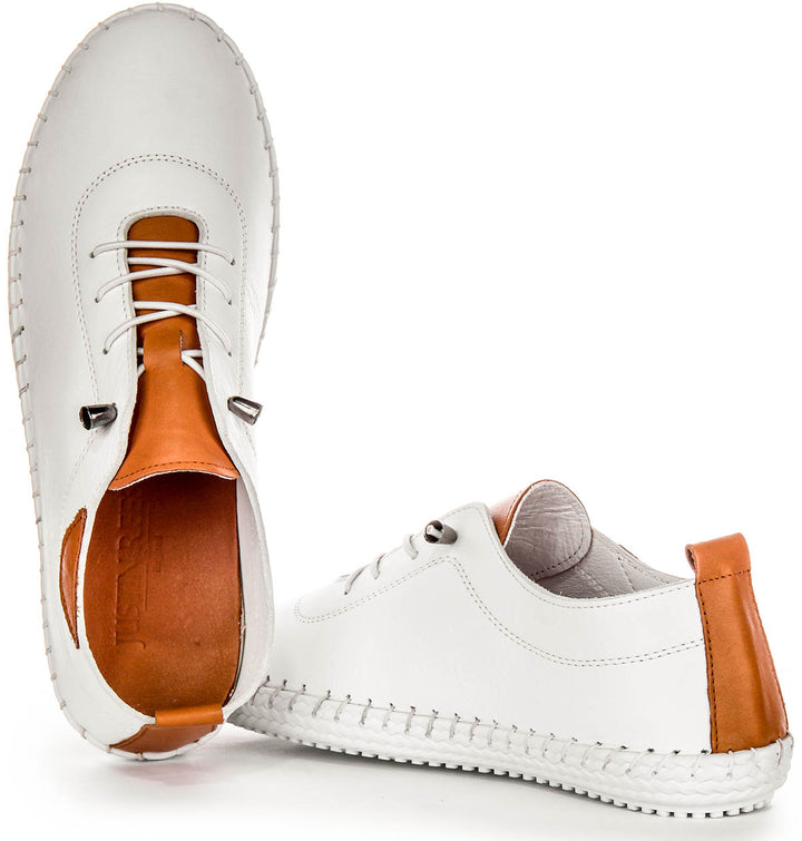 Lexi 3 Comfort Plimsole In White