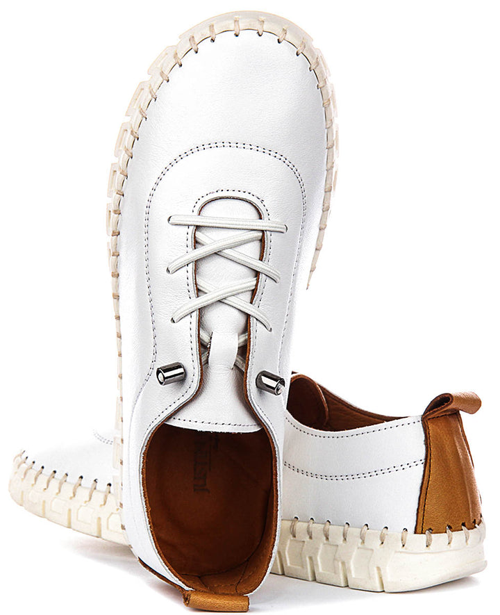 Alison Slip On Comfort In White