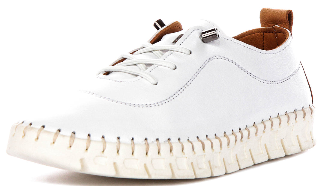 Alison Slip On Comfort In White
