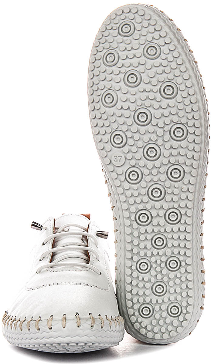 Lexi 2 Slip On In White Tan