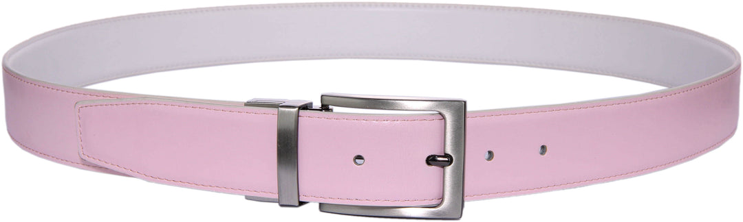Dexter Belts In White Pink
