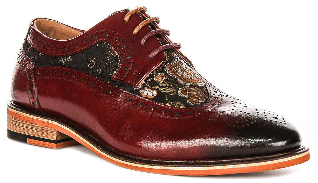 Ross Womens In Wine Brogues