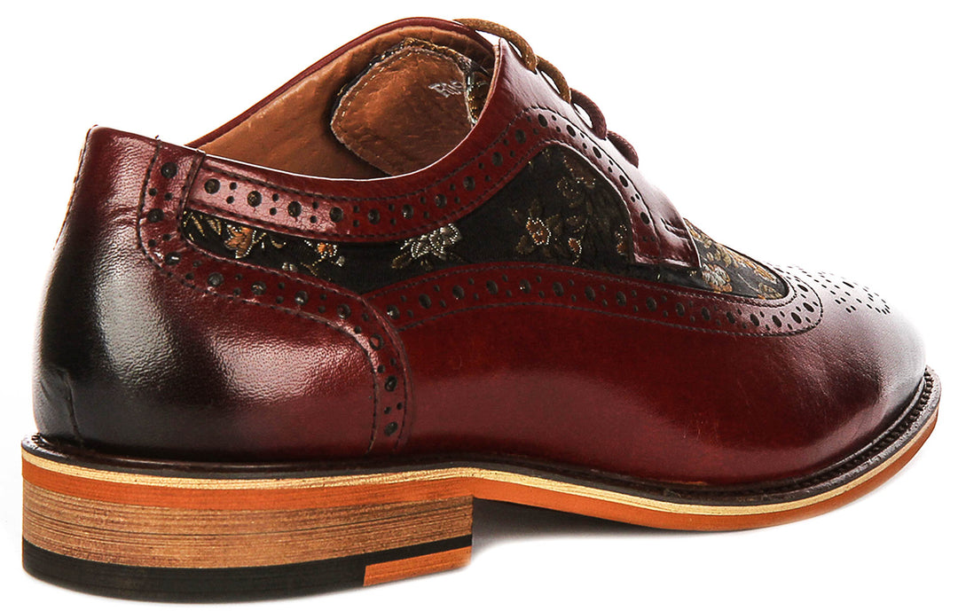 Ross Womens In Wine Brogues
