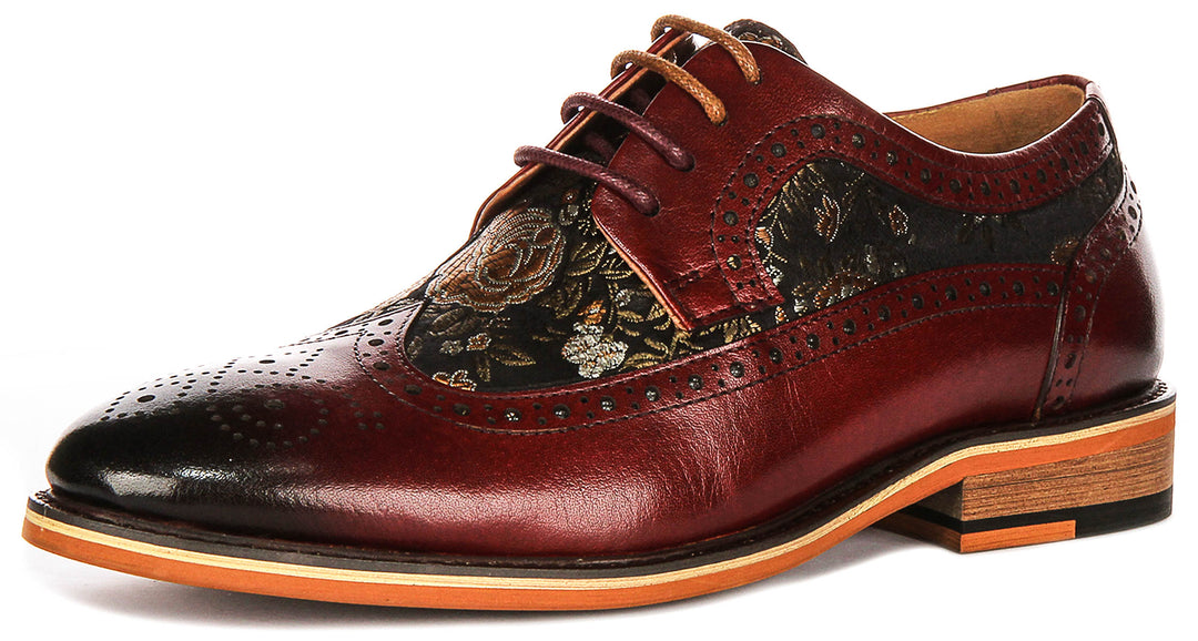 Ross Womens In Wine Brogues