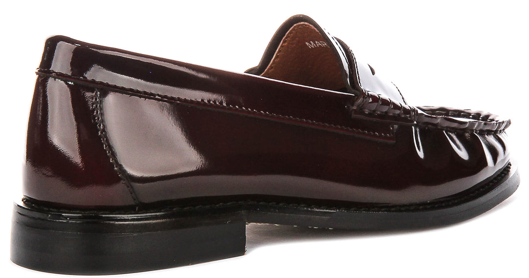Maria Loafer In Wine