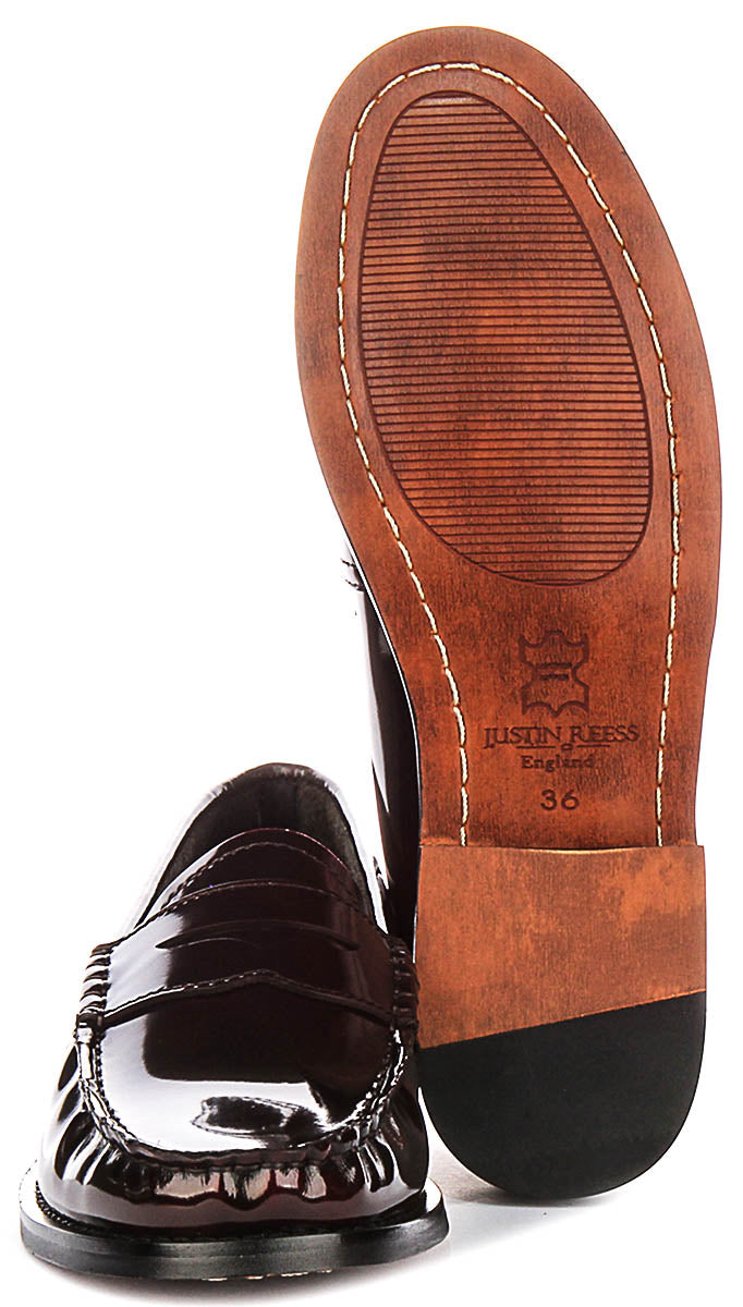 Maria Loafer In Wine