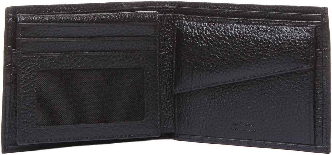 JUSTINREESS ENGLAND Mens Wallet JUSTINREESS ENGLAND Wallet Coin In Black