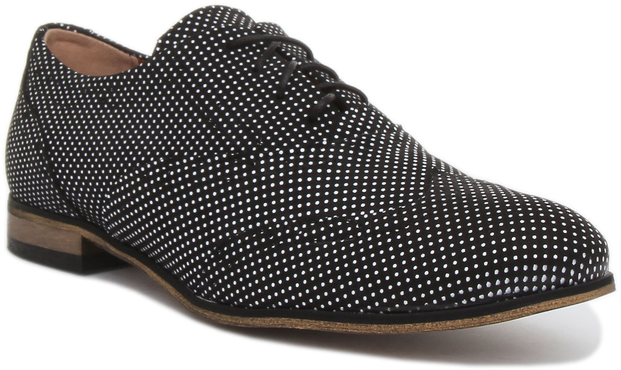 Mens polka best sale dot dress shoes