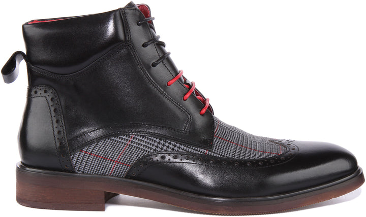 Justinreess England Ankle Boots Douglas Ankle Boots In Black