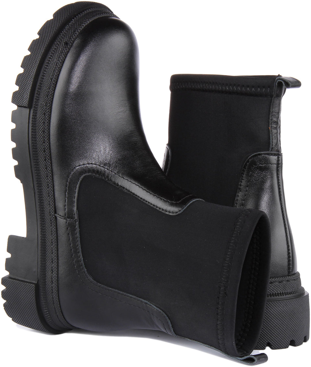Justinreess England Ankle Boots Claudia Ankle Boots In Black