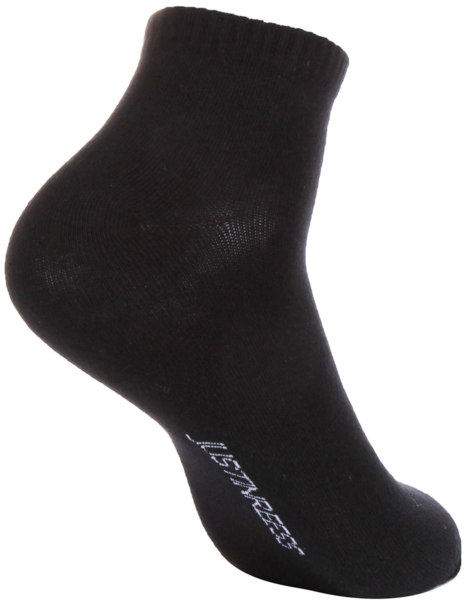 2 Pairs Low Cut Socks In Black