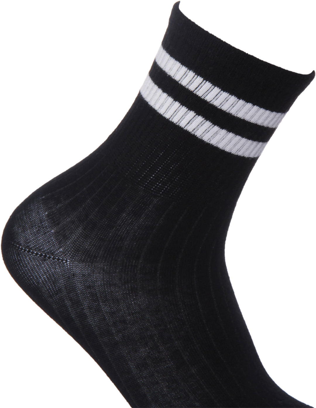 Justinreess England Socks Stripe Socks Socks In Black White
