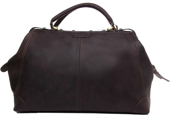 JUSTINREESS ENGLAND Mens Bags Axel Handle Leather Bag In Brown
