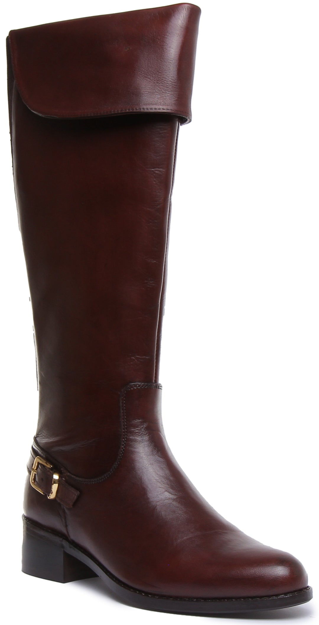 JUSTINREESS ENGLAND Womens Knee High Boot JUSTINREESS ENGLAND Bette In Dark Brown