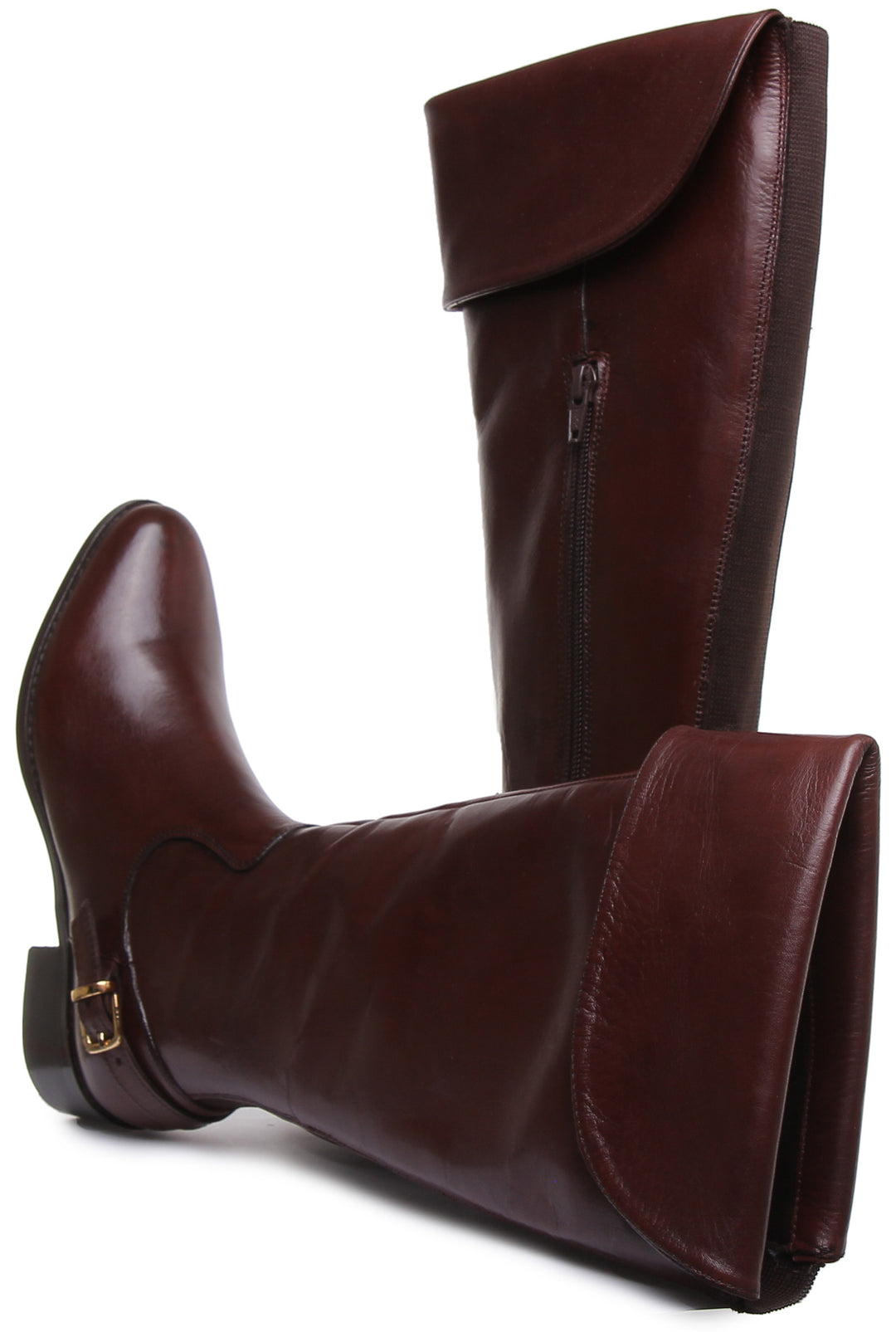 JUSTINREESS ENGLAND Womens Knee High Boot JUSTINREESS ENGLAND Bette In Dark Brown