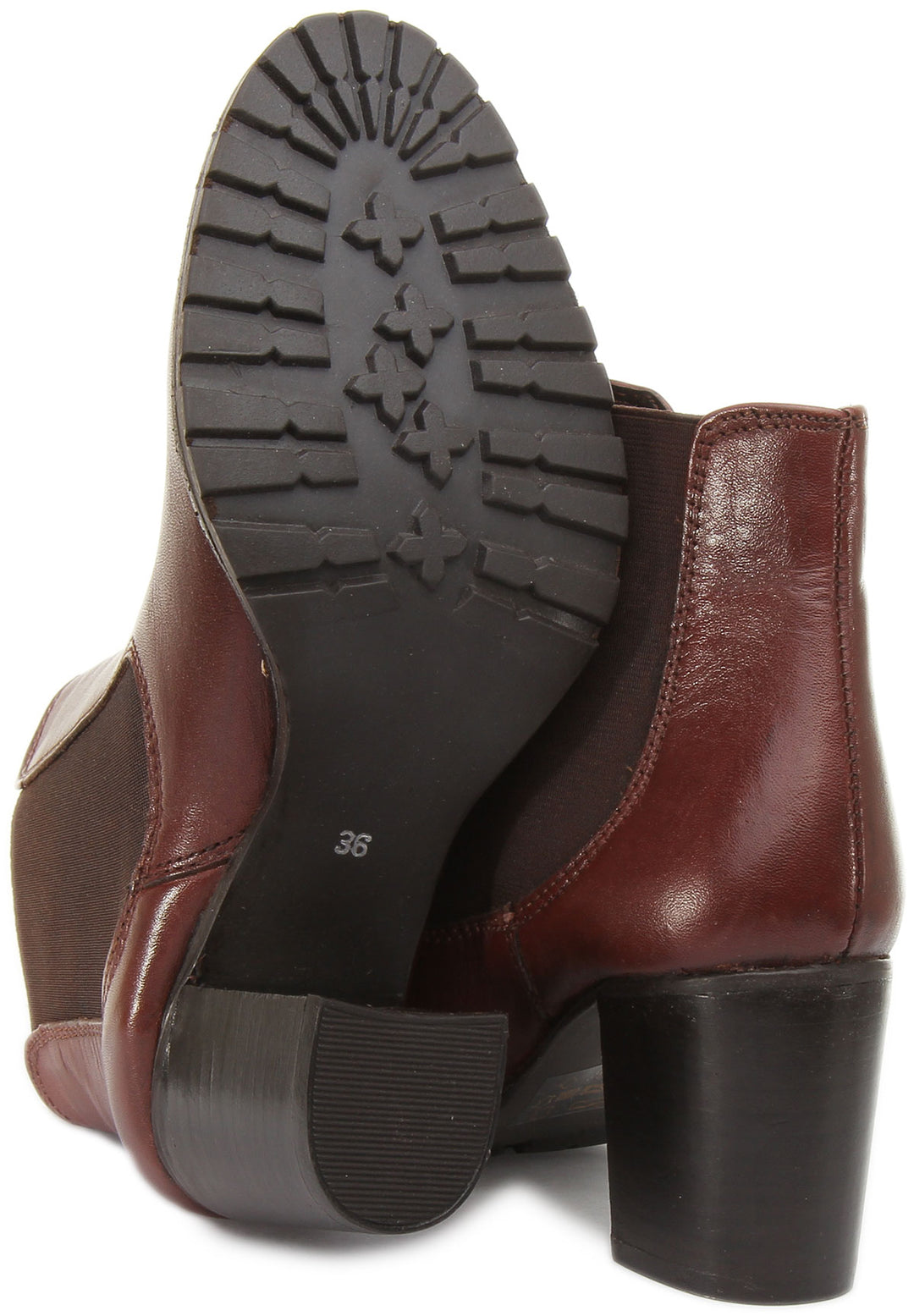 JUSTINREESS ENGLAND Womens Ankle Boots JUSTINREESS ENGLAND Julia In Dark Brown