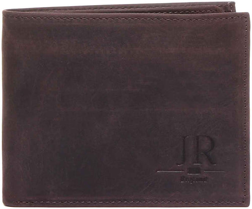 JUSTINREESS ENGLAND Wallet 8 Card In Dark Brown