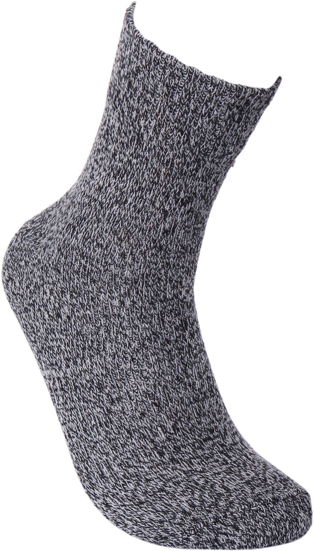 Justinreess England Socks Mens Single Crew Blend Socks In Dark Grey