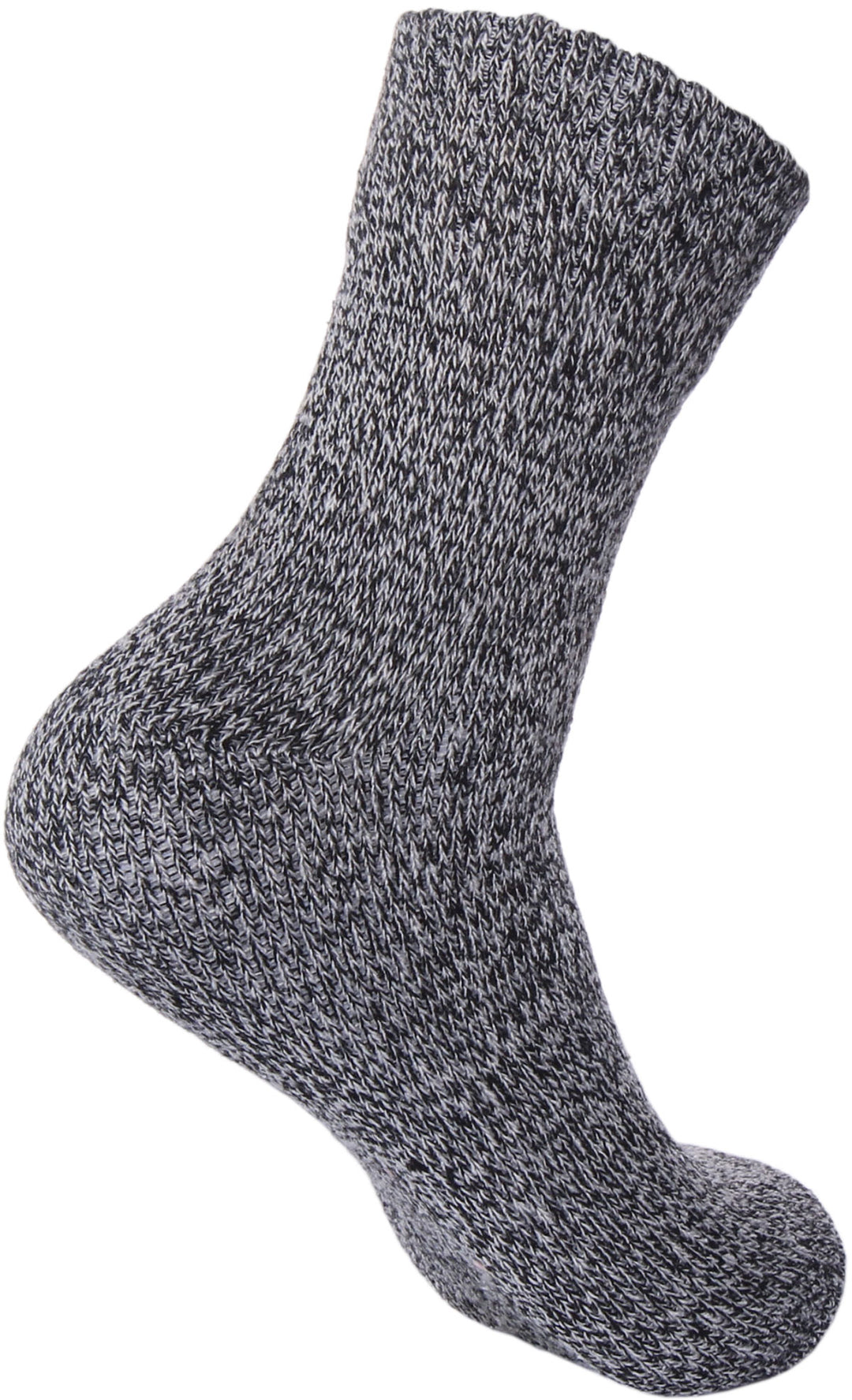 Justinreess England Socks Mens Single Crew Blend Socks In Dark Grey