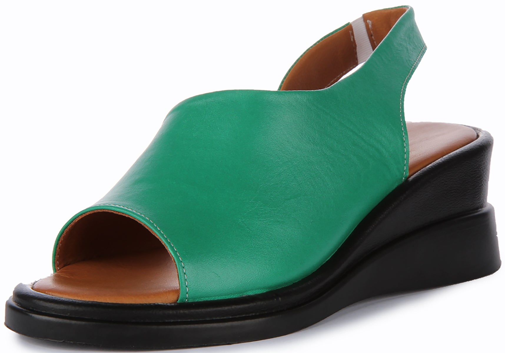 Emerald green wedge sales sandals