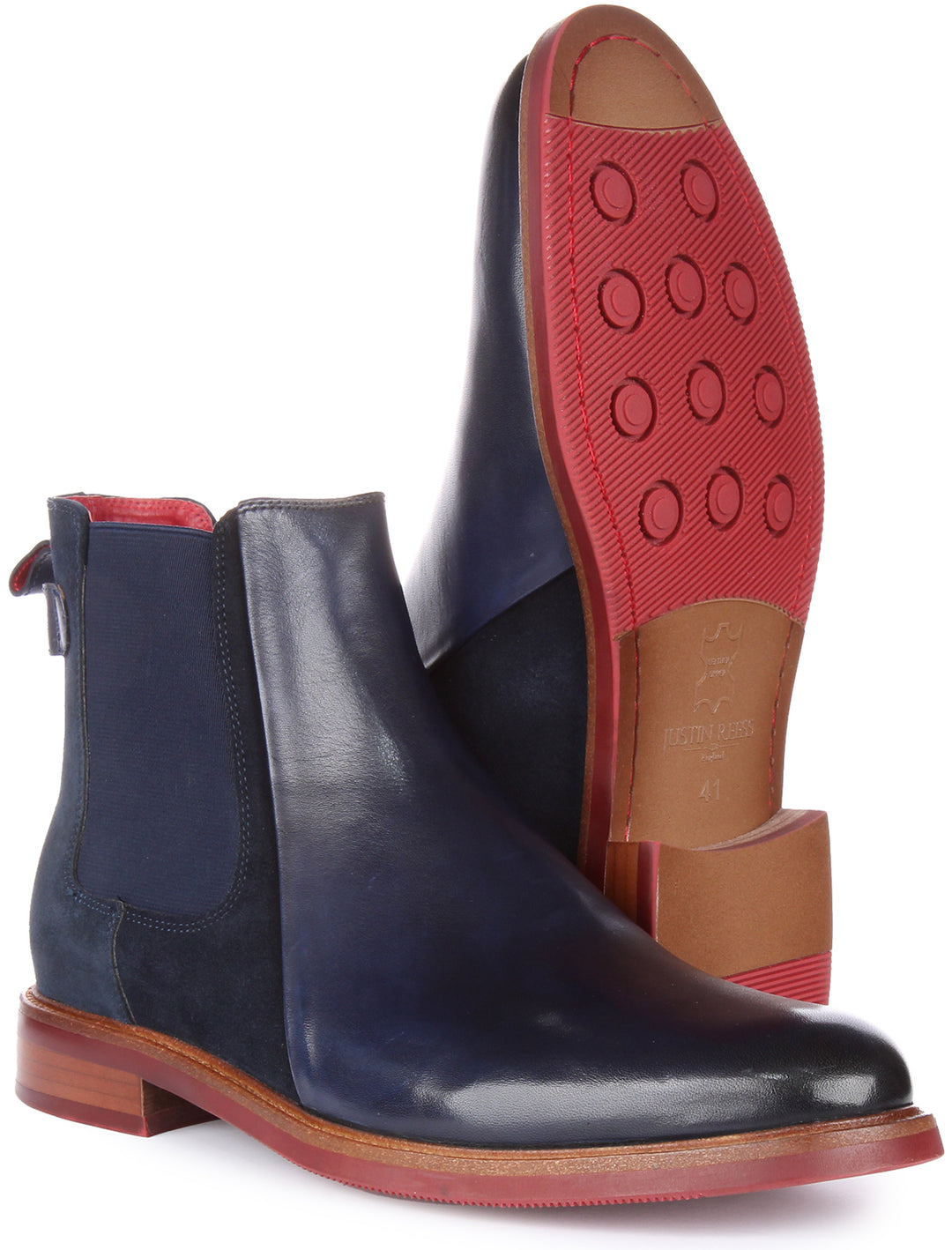 Luiz Chelsea Ankle Boots In Navy