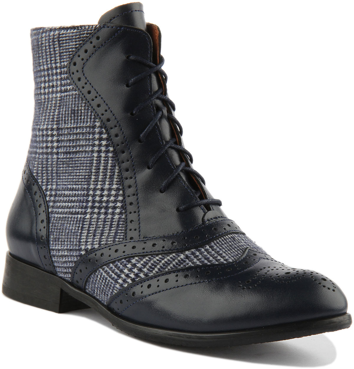 Womens navy sale ankle boots uk