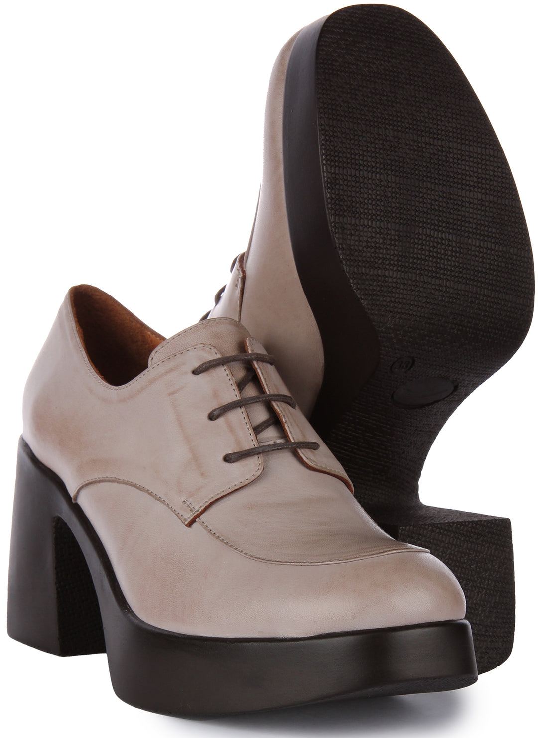 Rylan Lace up Oxford In Stone