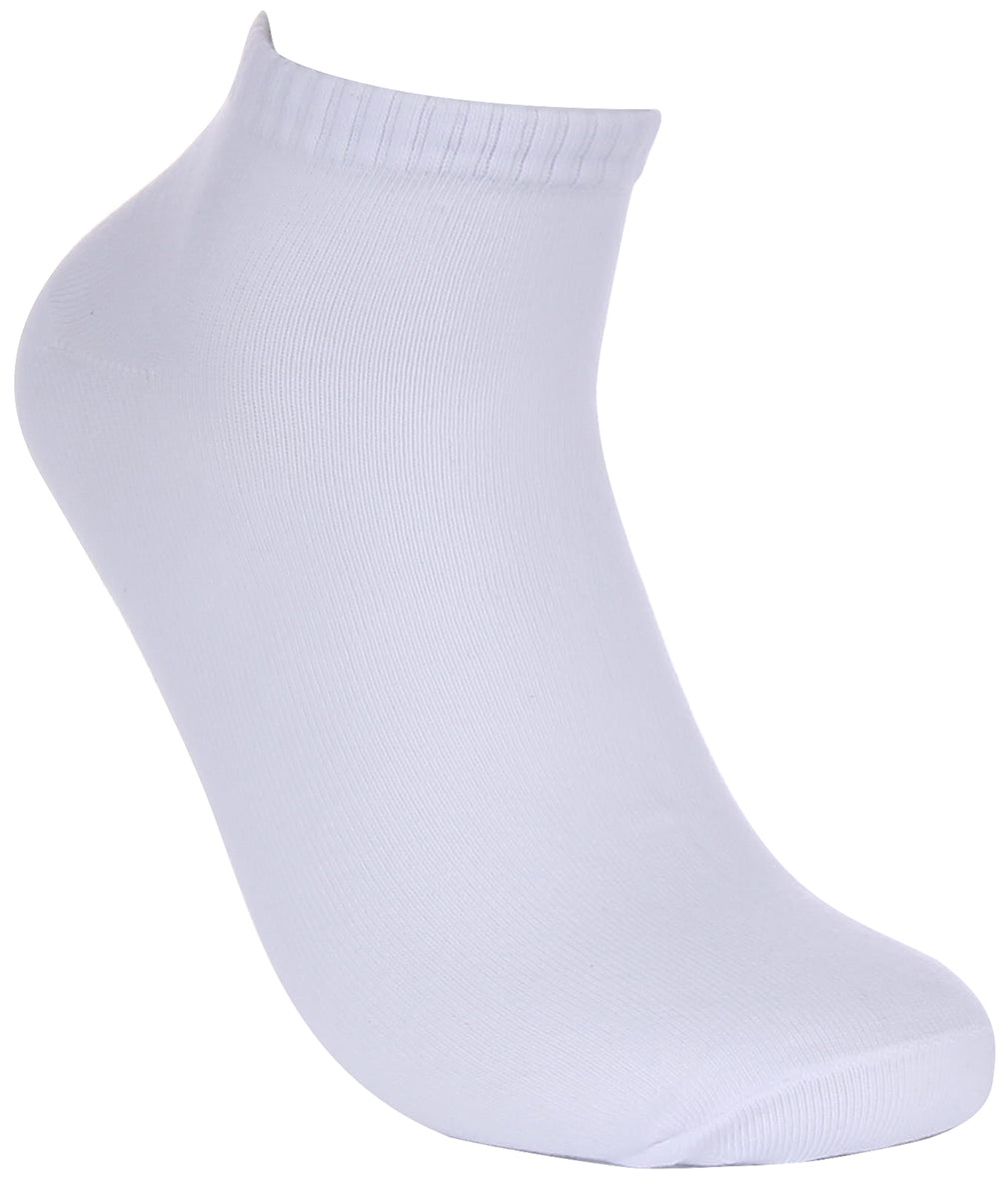 2 Pairs Low Cut Socks In White